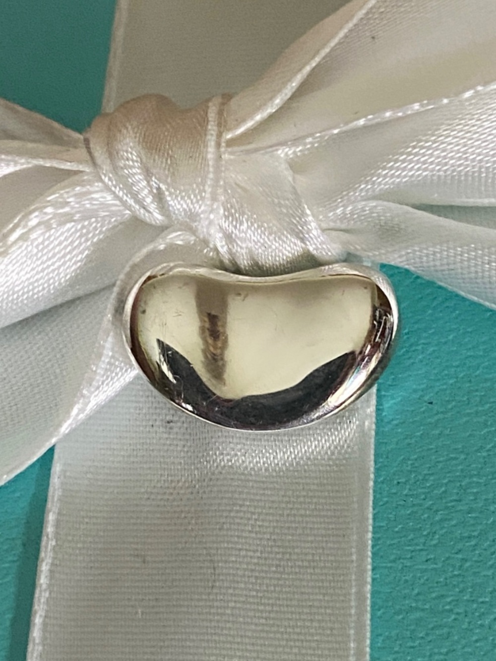 Tiffany & Co Elsa Peretti 18mm bean no chain 925 silver - Picture 2 of 3